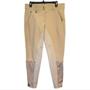 Ovation | Womens Equestrian Riding Full Seat Pants Tan Size 34 Waist